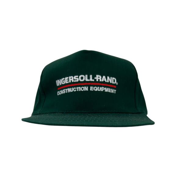 Vintage Ingersoll-Rand Construction Equipment Embroidered Snapback Hat Cap - Picture 2 of 9